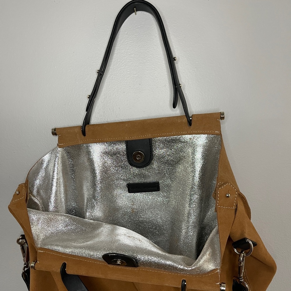 ZARA Suede Tote